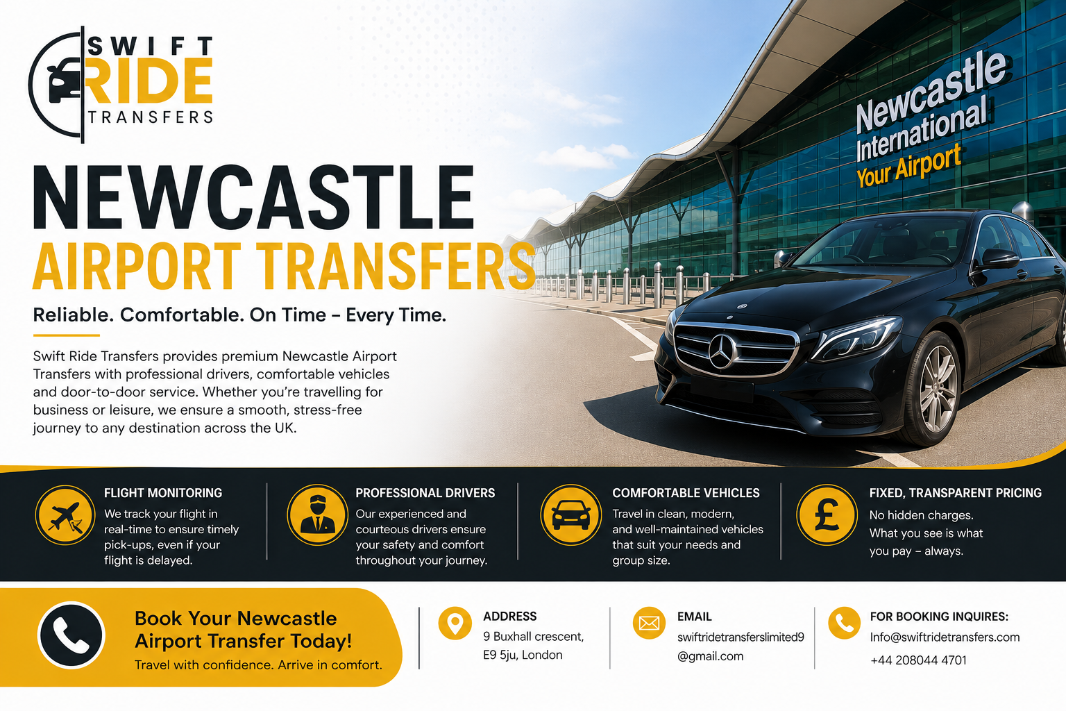 Newcastle Airport Transfers